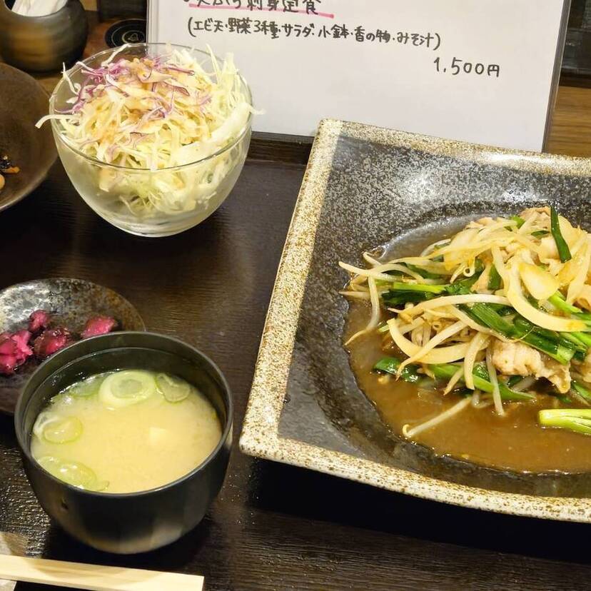 満腹確実の旭川市内居酒屋ランチ定食がかなりおすすめ