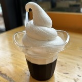 コーヒーゼリー＋ソフトクリームで至福のおやつタイム