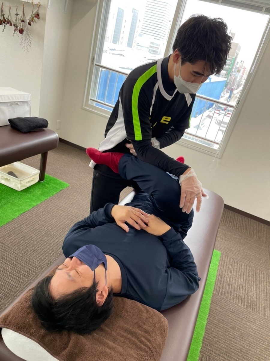 番組初ロケ パーソナル ストレッチのお店で施術体験 Asatan