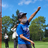 実際のコースでラウンド！旭川で小中学生が人生初のゴルフ体験！