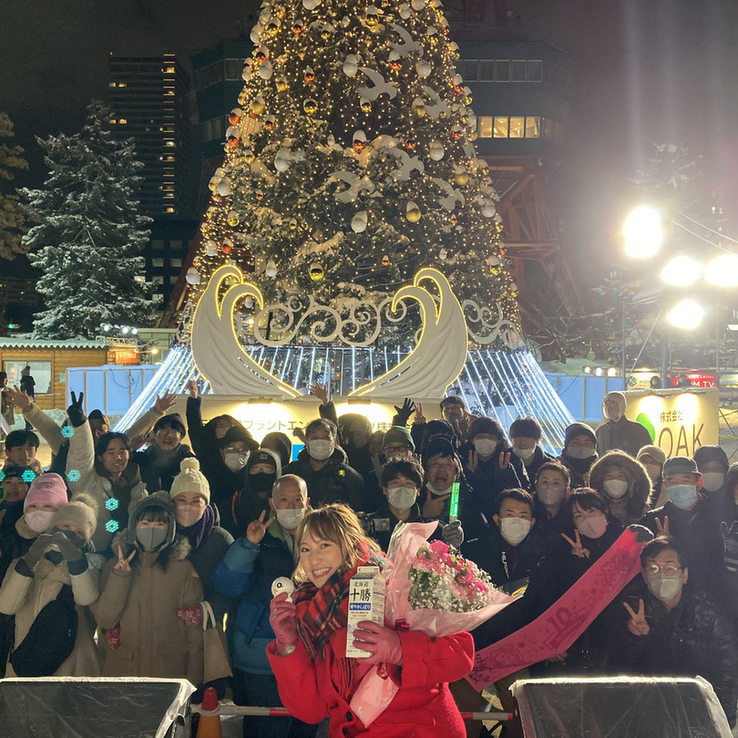 【札幌雪まつり】大通１丁目J:COM広場にてライブ