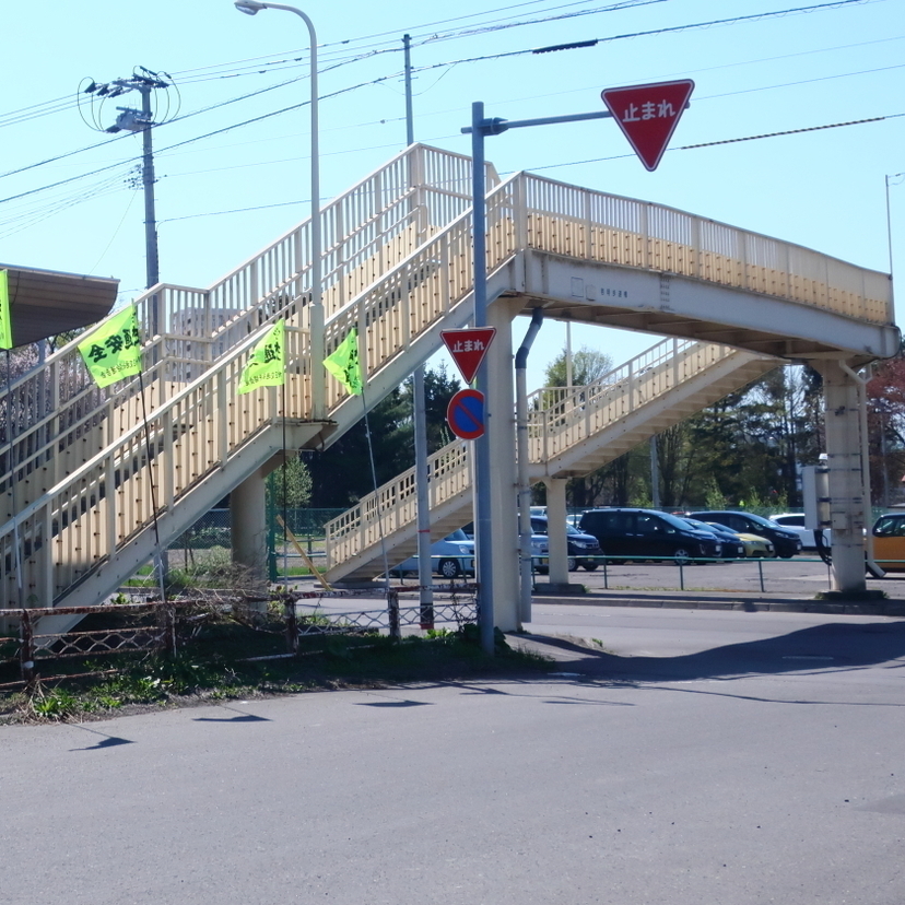 【旭川フォト散歩】 歩道橋のある風景 《前編》