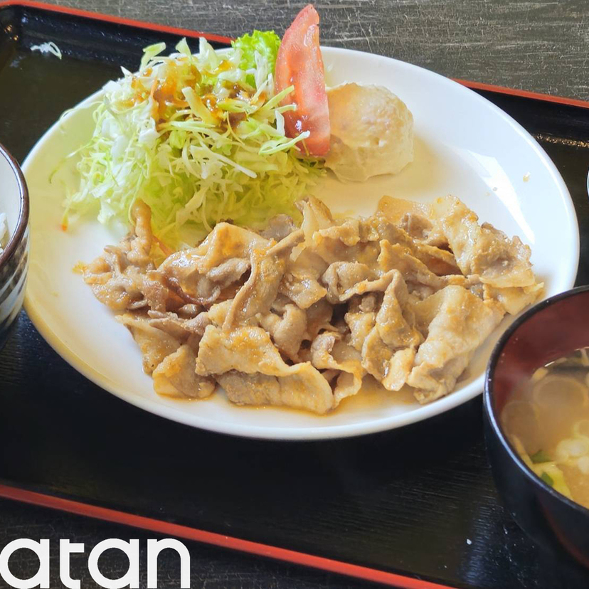 安くてうまい！みんな大好き生姜焼き定食【旭川市】