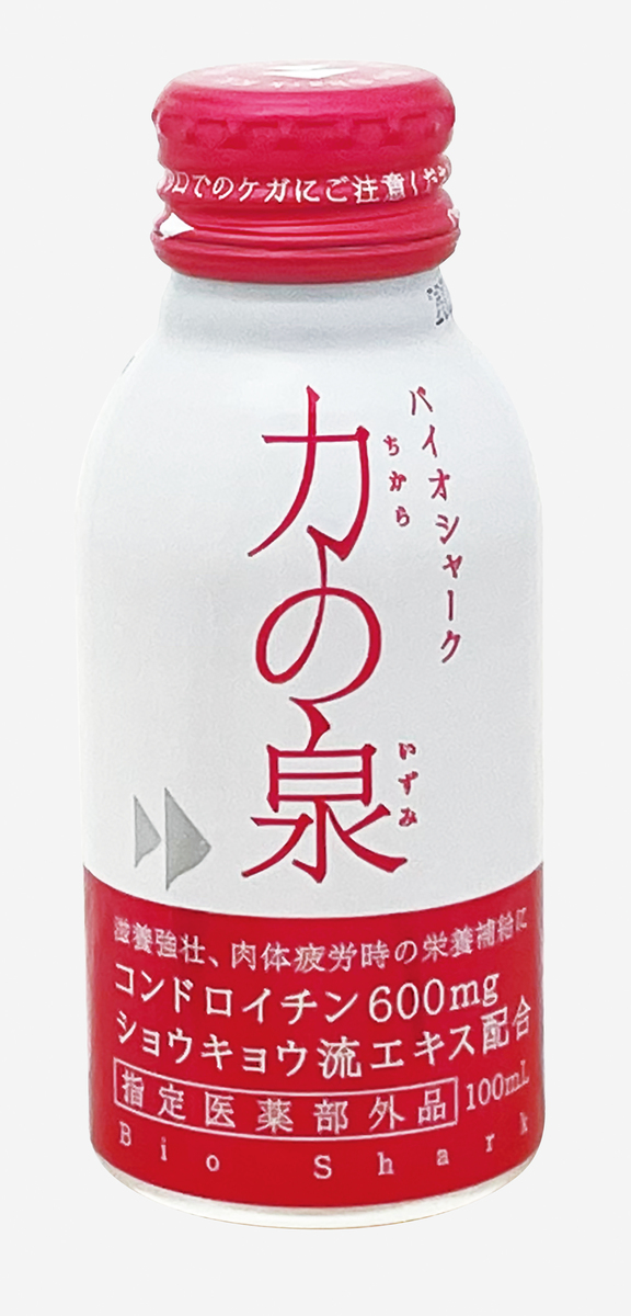 バイオシャーク　力の泉　100ml　30本 蓄積した疲れの回復に！栄養補給に役立つドリンク【バイオシャーク力の